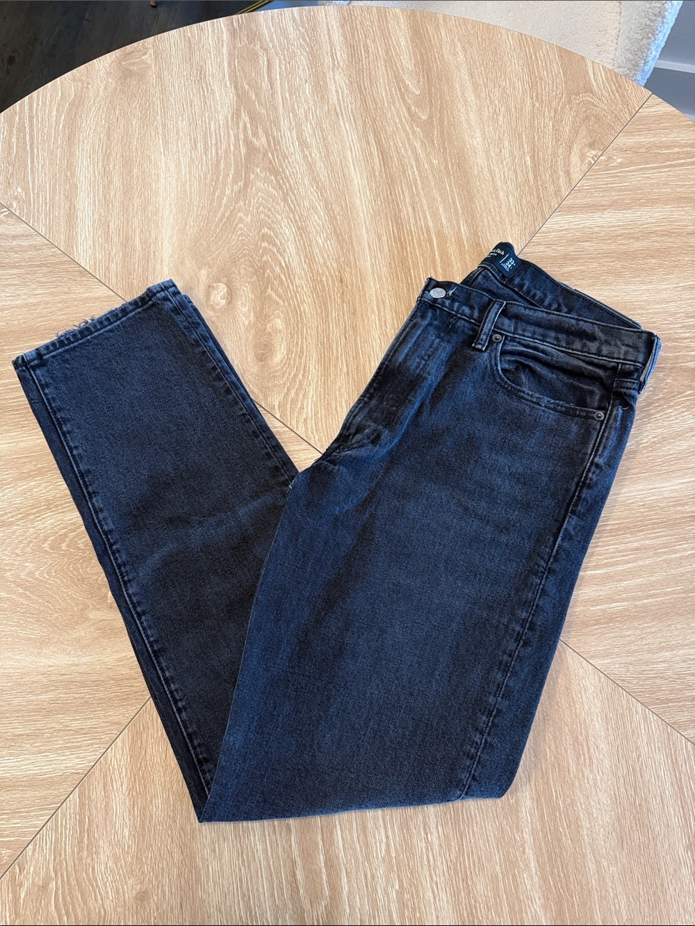 Abercrombie & Fitch Slim Straight Black Jeans